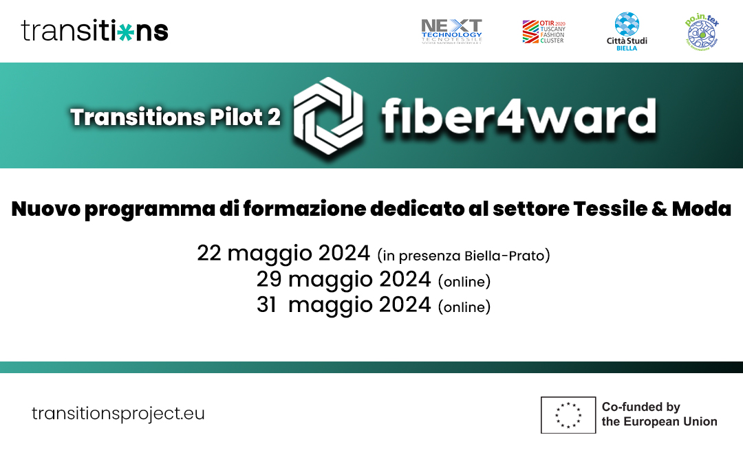 Nuovo programma di formazione dedicato al settore Tessile & Moda ...